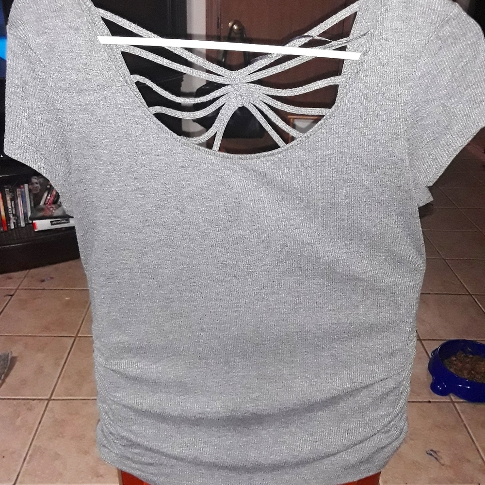 Grey dress shirt